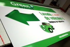 Placa PVC - Green Wash 2