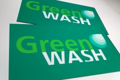 Placa PVC - Green Wash